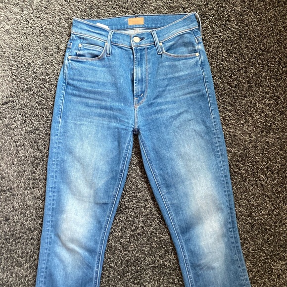 MOTHER Dazzler Straight Leg Ankle Jeans in Birds Of Paradise size 25 - Picture 9 of 11